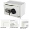 Stalwart Wall Safe - Digital Safety Box with Passcode & Backup Key for Quick Access by Paragon White 83-DT5915-SM - alternate 7